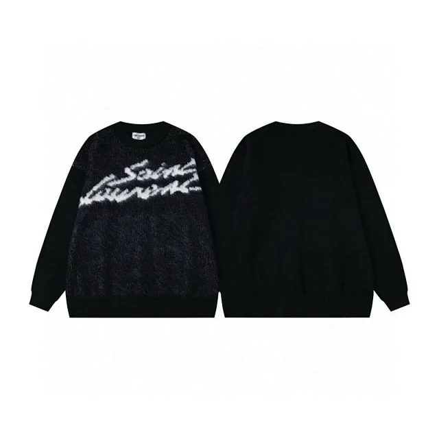 Saint Laurent Multiple knit sweater graphic designs product detail image 5