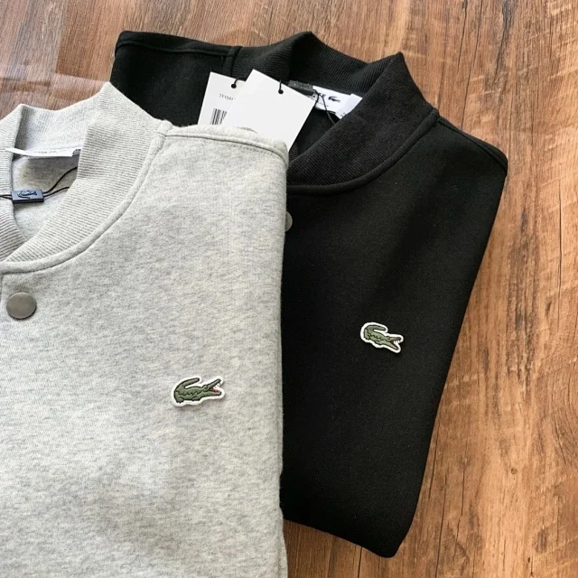 Lacoste Jackets Snap-Front Bomber Jacket product detail image 7