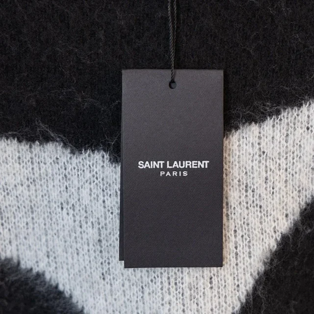 Saint Laurent Multiple knit sweater graphic designs product detail image 2
