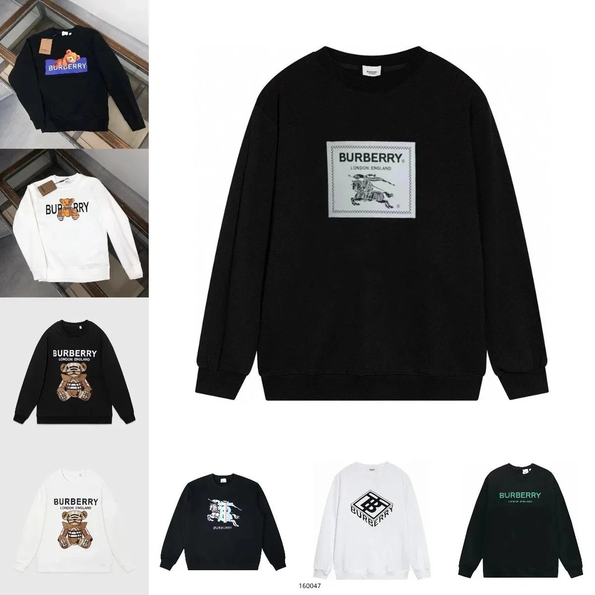 Burberry Equestrian Knight Logo Sweatshirts [15 styles]