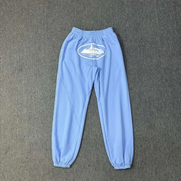 Off-White x Virgil Abloh Cruise Collection Light Blue Sweatpants - 1