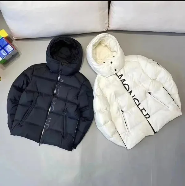 Moncler Genius Down Jacket Black and White - 1