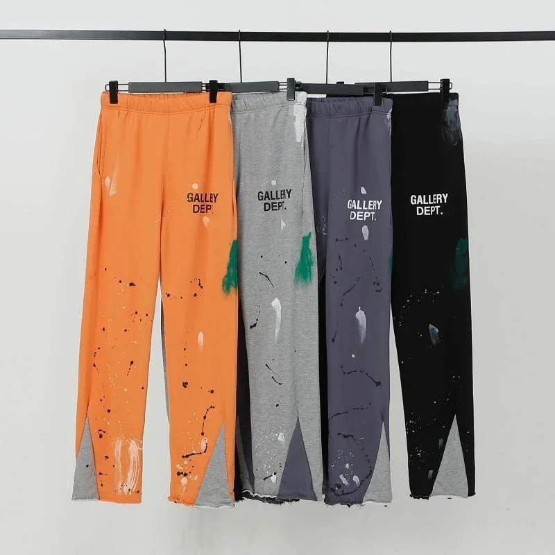 Gallery Dept. Paint-Splatter Sweatshorts Red - 5