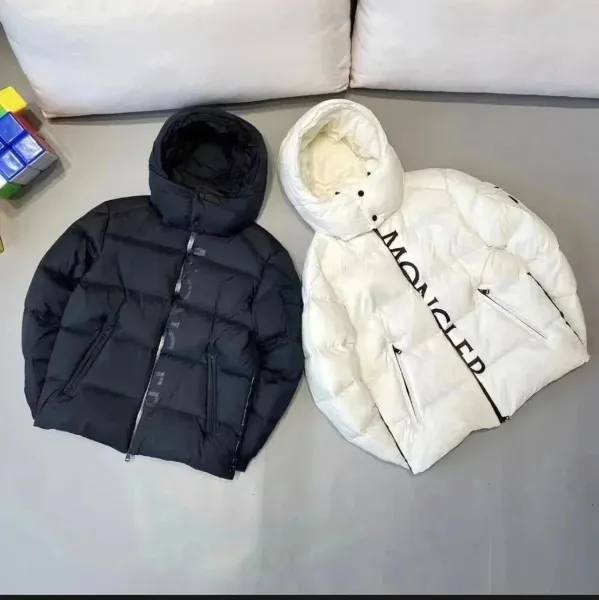 Moncler Genius Down Jacket Black and White - 1