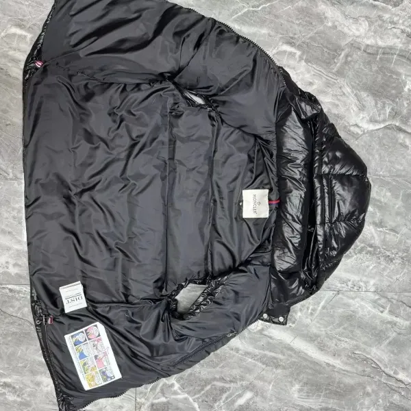 Gucci GG Monogram Hooded Down Vest Black - 8