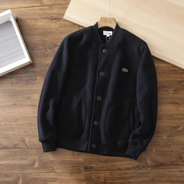Lacoste Jackets Snap-Front Bomber Jacket product detail image 10