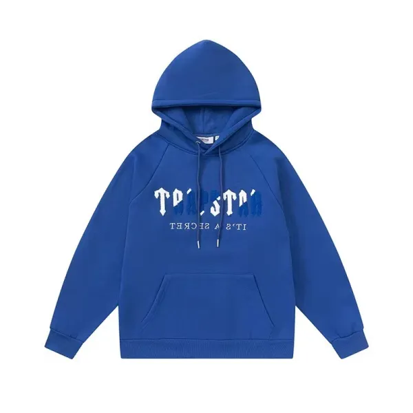 Trapstar It's A Secret Hoodie and Sweatpants Set Gray and Black - 40