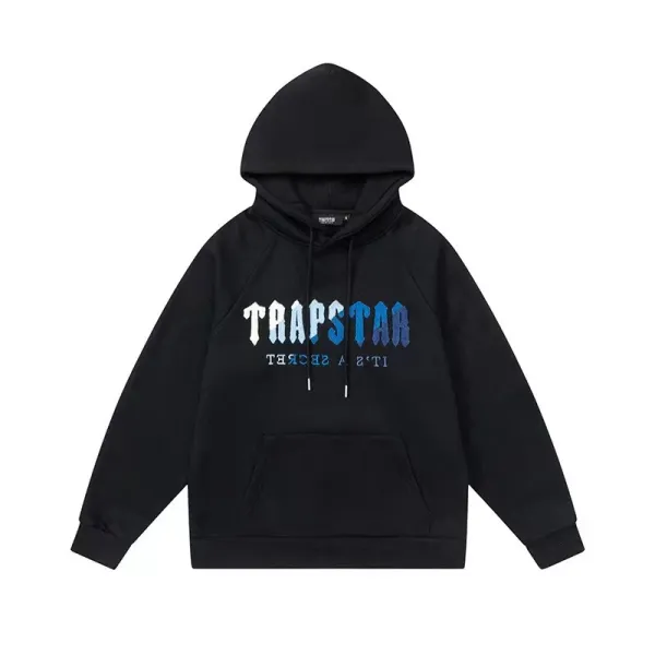 Trapstar It's A Secret Hoodie and Sweatpants Set Gray and Black - 35
