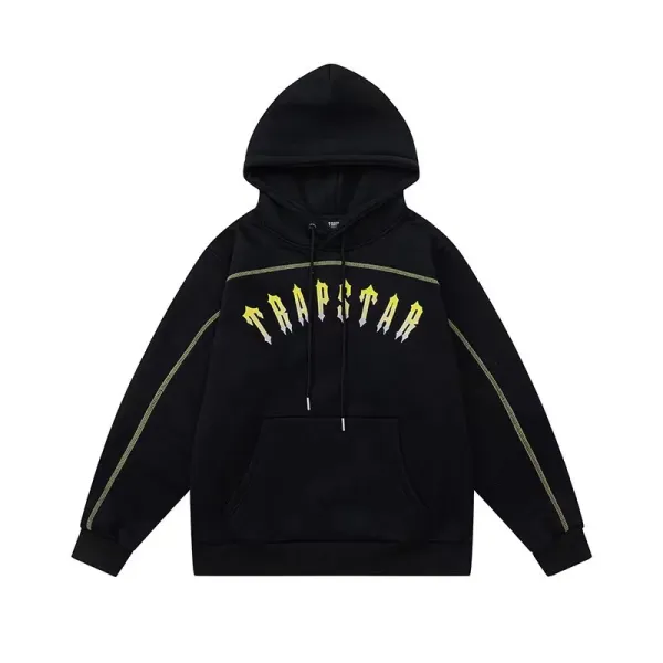 Trapstar It's A Secret Hoodie and Sweatpants Set Gray and Black - 45