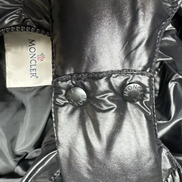 Gucci GG Monogram Hooded Down Vest Black - 7