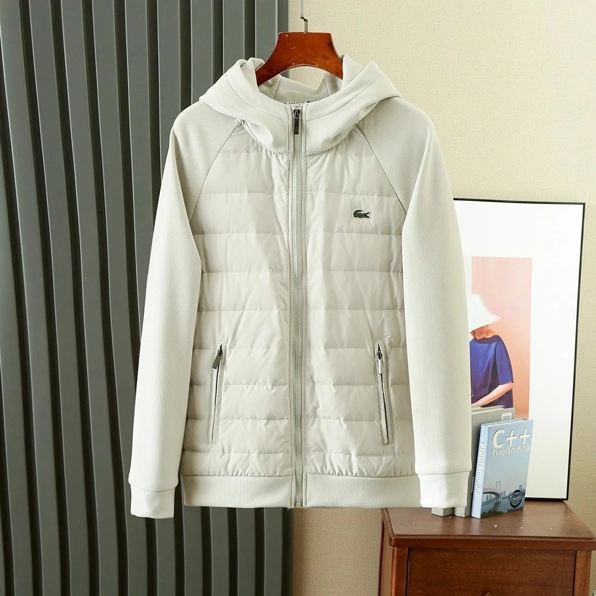 LACOSTE Hooded Puffer Jacket [