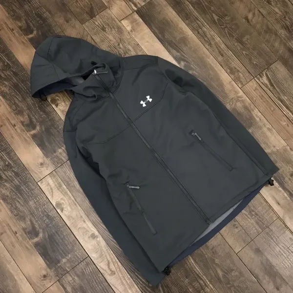 Under Armour Storm Softshell Jacket Dark Gray Outerwear - 1