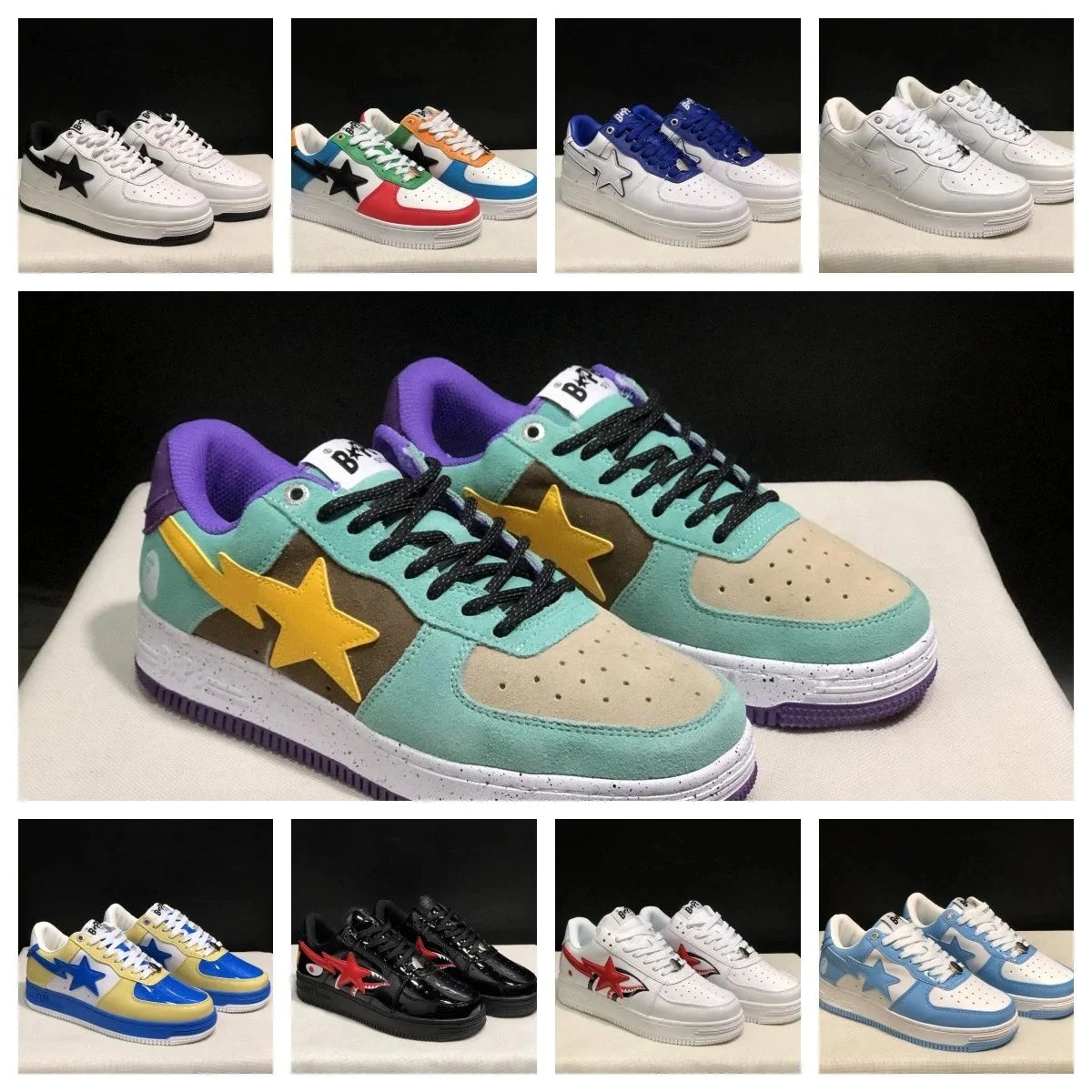 Bape Bapesta Sneakers [40 styl