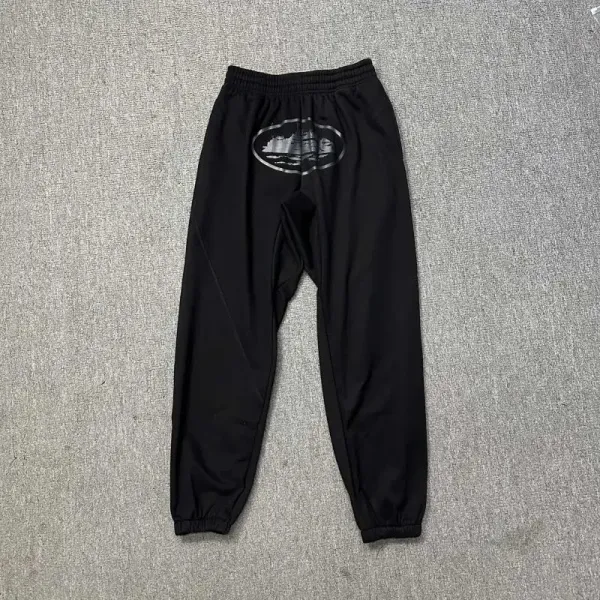 Off-White Oval Logo Black Sweatpants - 1