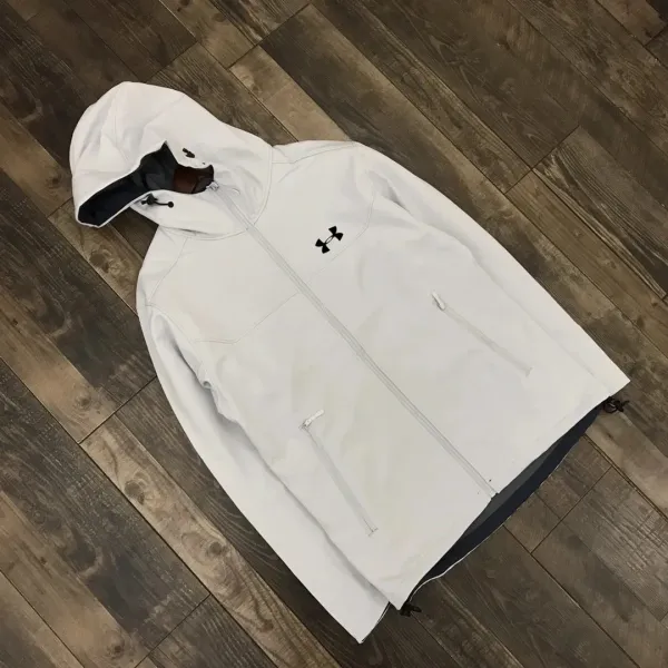 Under Armour Storm Softshell Hooded Jacket White - 1