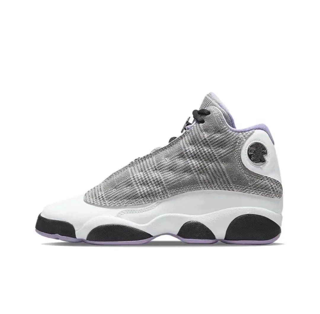 Unbranded High-top basketball sneakers — Purple Gray