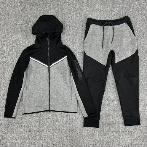 Unbranded Tracksuits Hooded zip-up jacket and jogger pants set product detail image 5