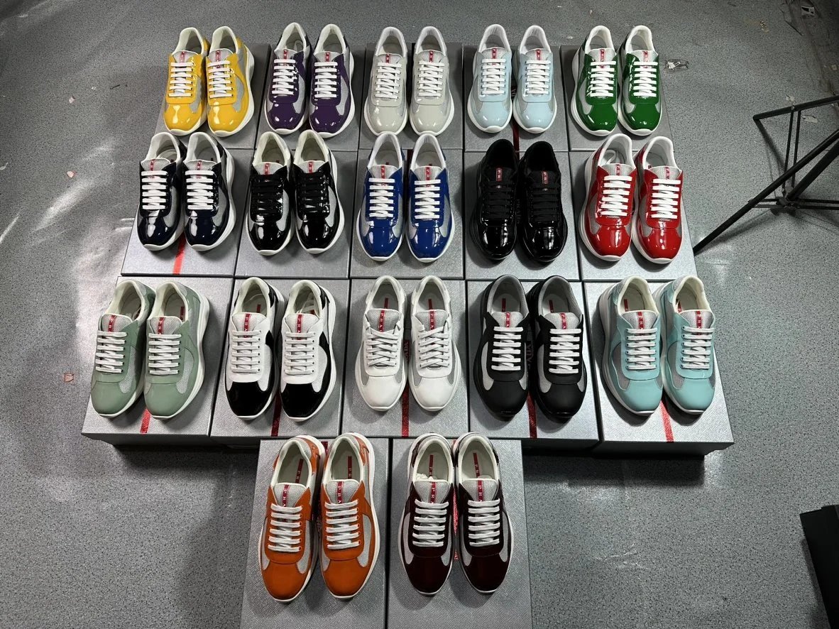 Prada casual shoes run one size large!