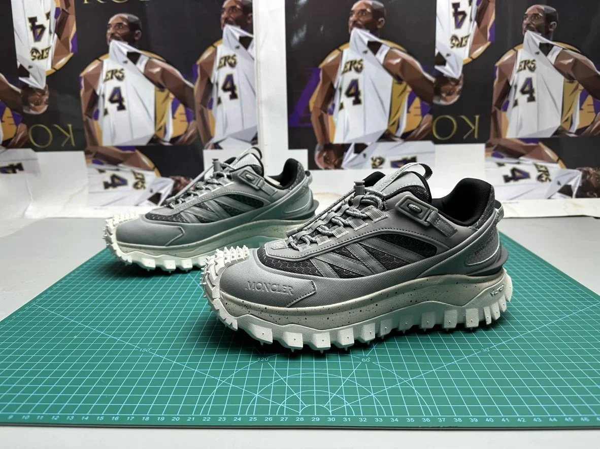 Moncler Trailgrip 碳纤维增高防滑橡胶底尺码正常购买 12