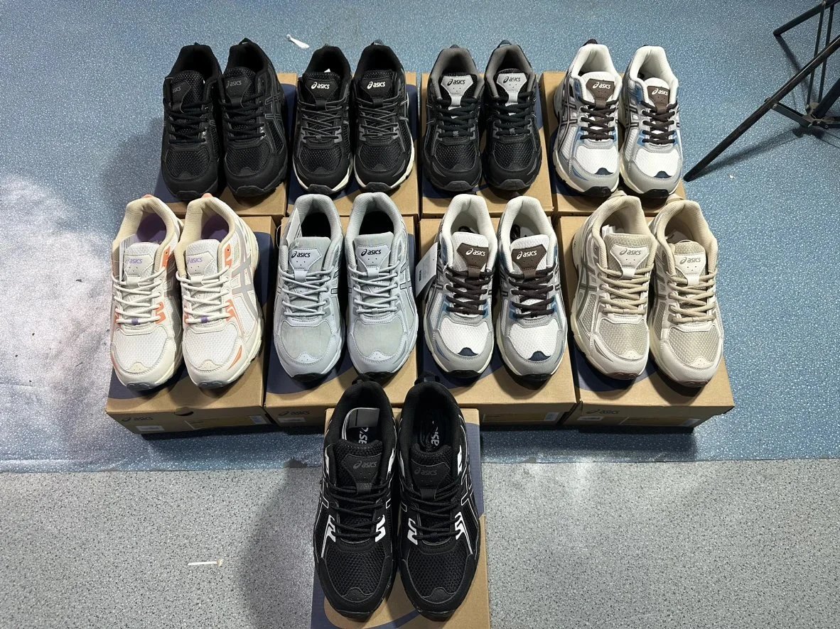 Asics Gel-V6 casual running shoes come in standard sizes, non-slip and wear-resistant, summer style!