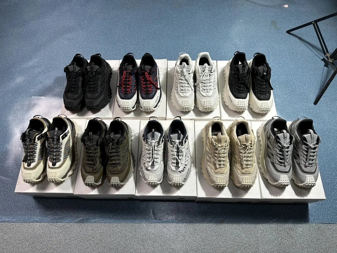 Moncler Trailgrip carbon fiber, height increasing anti slip rubber sole, normal size for purchase!