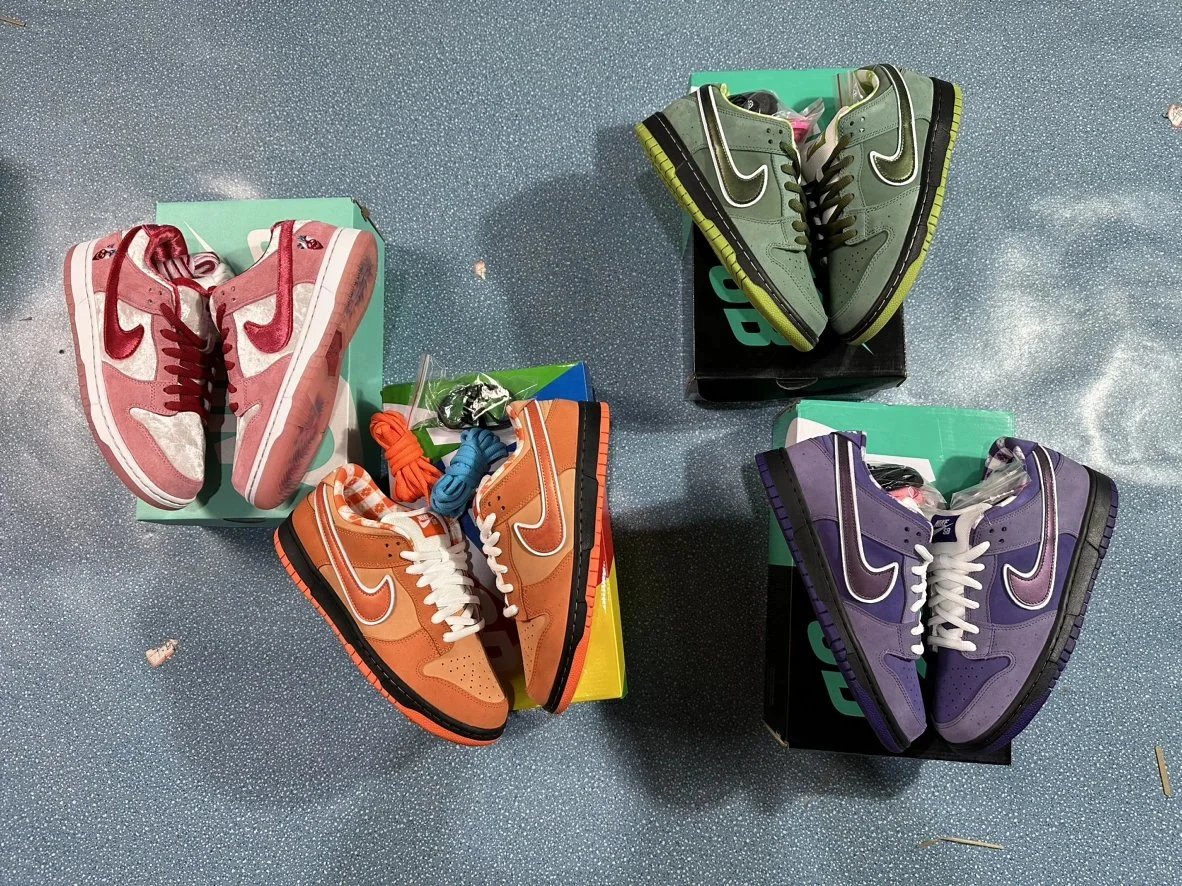SB DUNK federal joint series first layer nubuck leather original craftsmanship!