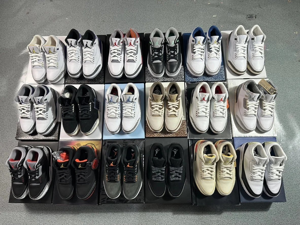 AJ3 produced in Heyuan, Guangdong, is produced in batches using imported first-layer calfskin original molds, carefully crafted for men and women, to create the highest quality exclusively for foreign trade!
