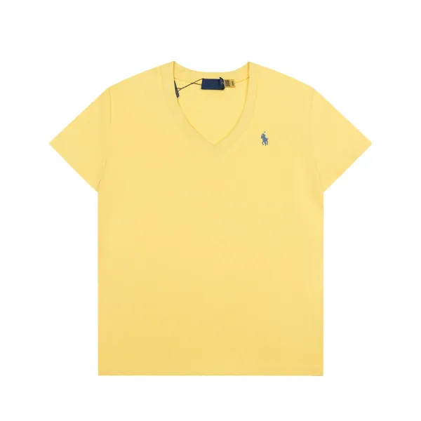 Polo Ralph Lauren V-Neck T-Shirt Sage Green T-Shirt - 16