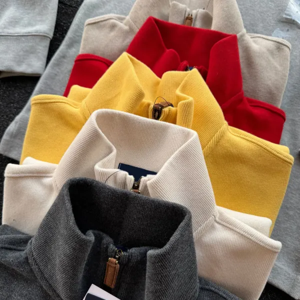 Polo Ralph Lauren Half-Zip Sweater Yellow - 9