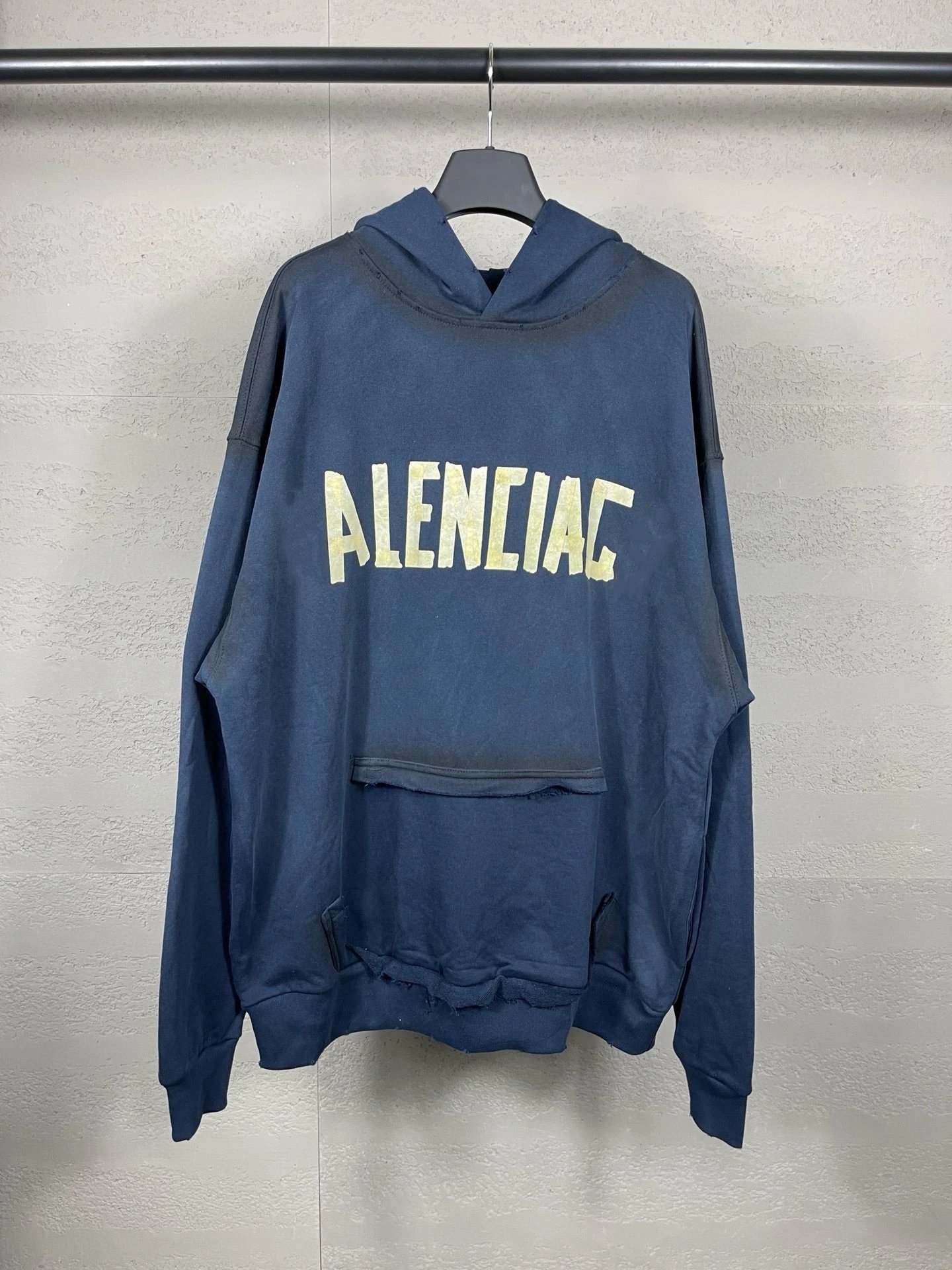 Cola Embroidery Flame Logo Hoodie photo 3