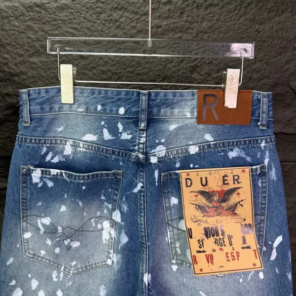 Polo Ralph Lauren Paint-Splatter Washed Denim Jeans - 6