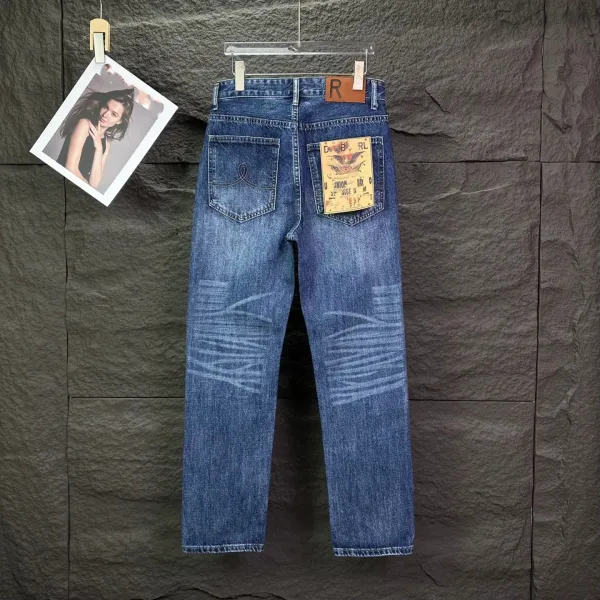 Polo Ralph Lauren Slim Fit Washed Blue Jeans - 4