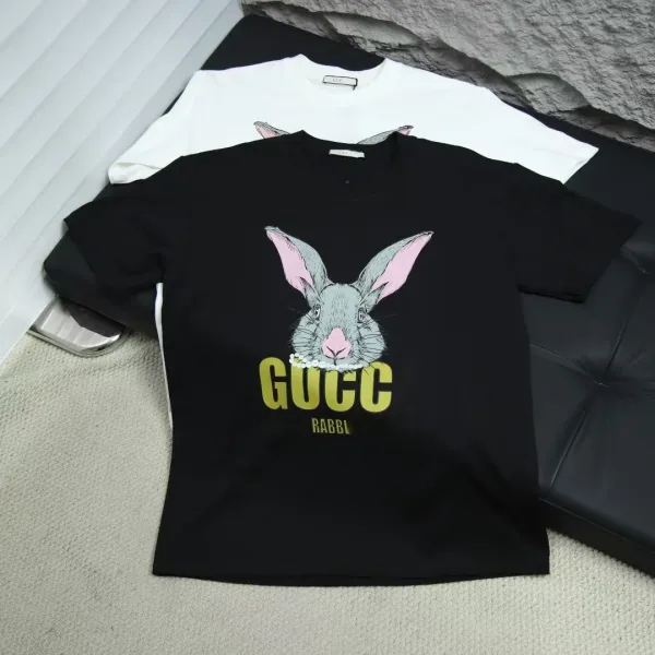Gucci Lightning Logo Print Black T-Shirt - 9