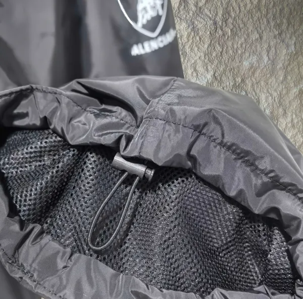 Design Lamborghini Shield Logo Windbreaker Black Jacket Outerwear.windbreaker - 11