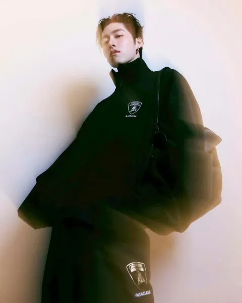 Design Lamborghini Shield Logo Windbreaker Black Jacket Outerwear.windbreaker - 15