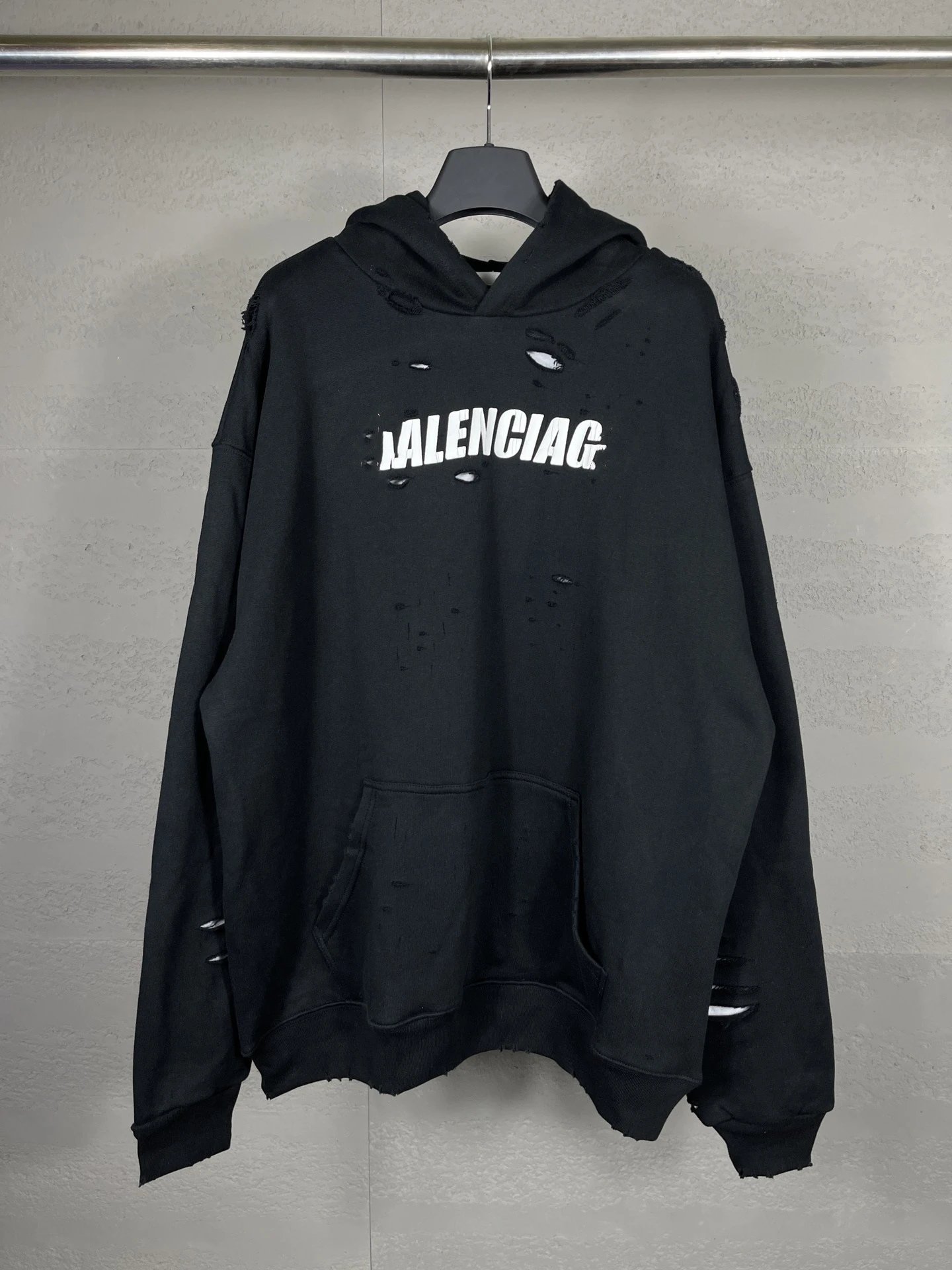 Cola Embroidery Flame Logo Hoodie photo 6