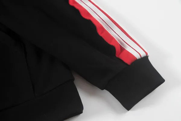 Balenciaga Track Pants Black Red White Sweatpants - 19