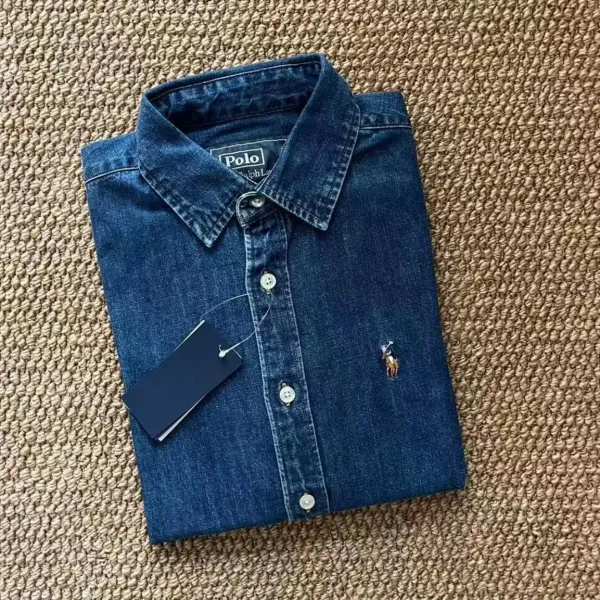 Polo Ralph Lauren Denim Shirt Blue - 8