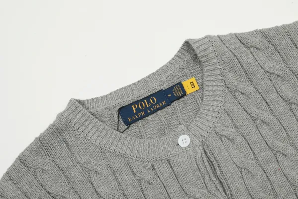 Polo Ralph Lauren Cable Knit Short-Sleeve Cardigan Pink - 15