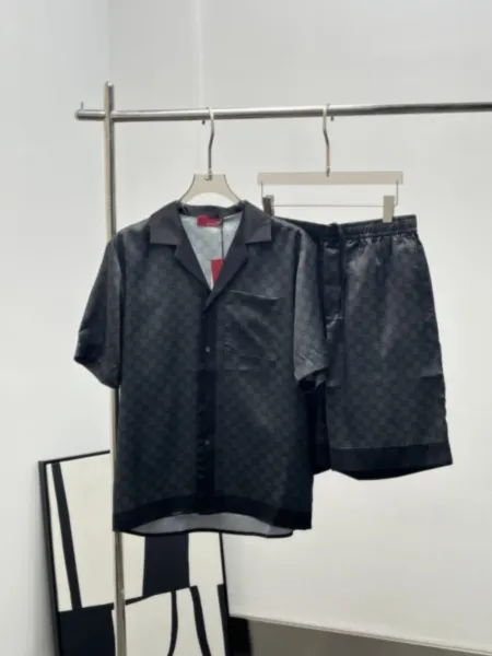Gucci GG Monogram Nylon Shorts Black - 4