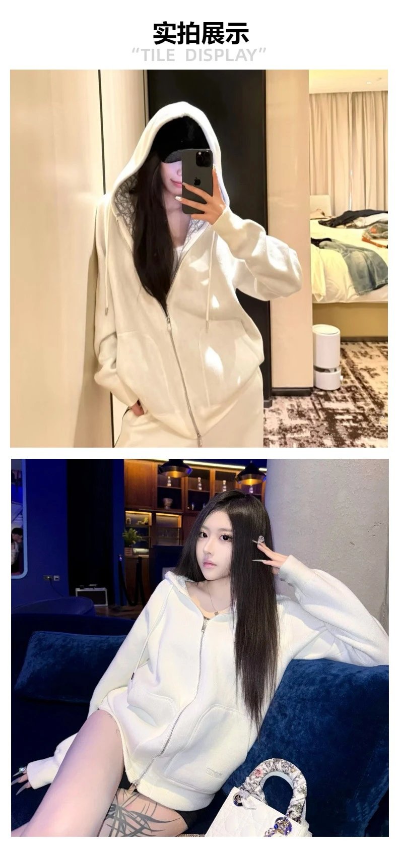 Dior Oblique Knit Hoodie Navy Blue - 8