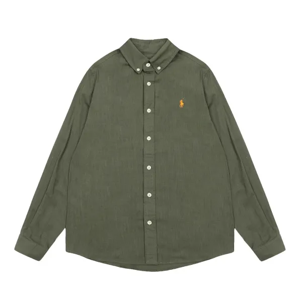 Polo Ralph Lauren Oxford Shirt Army Green Shirt - 1