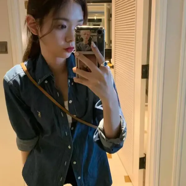 Polo Ralph Lauren Denim Shirt Blue - 5