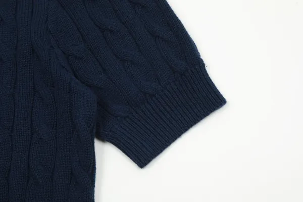 Polo Ralph Lauren Cable Knit Short-Sleeve Cardigan Pink - 6