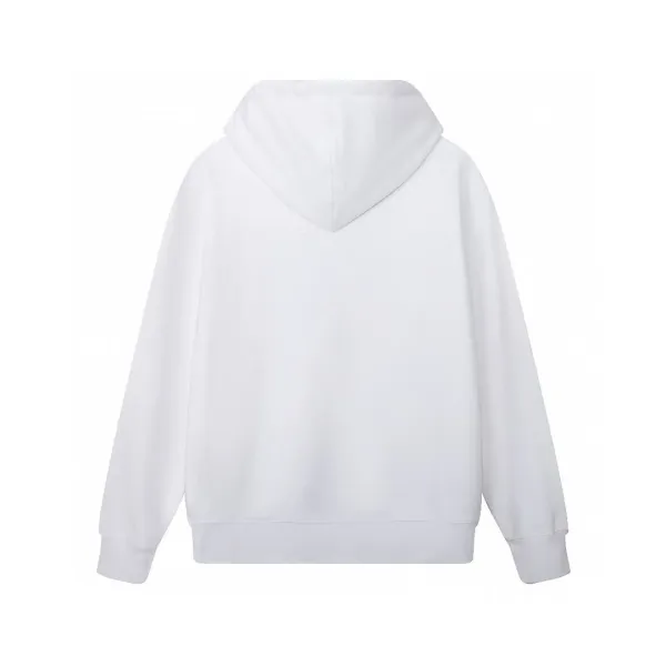 Celine Logo Hoodie White - 7