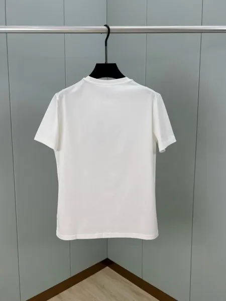 Versace Logo Print White T-Shirt - 5