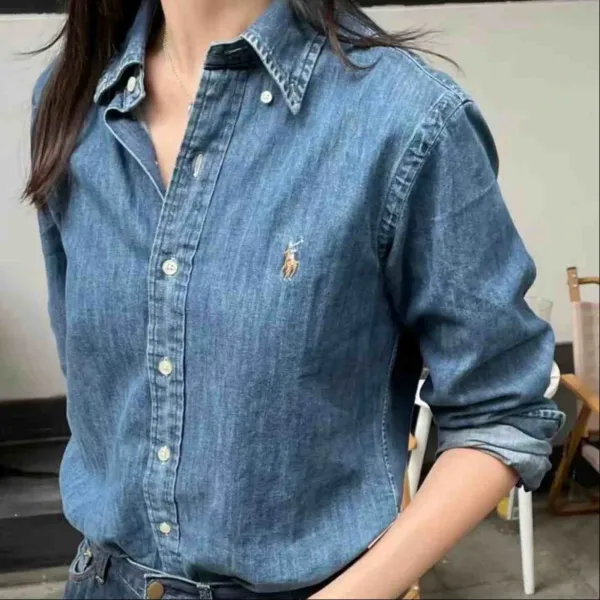 Polo Ralph Lauren Denim Shirt Blue - 1
