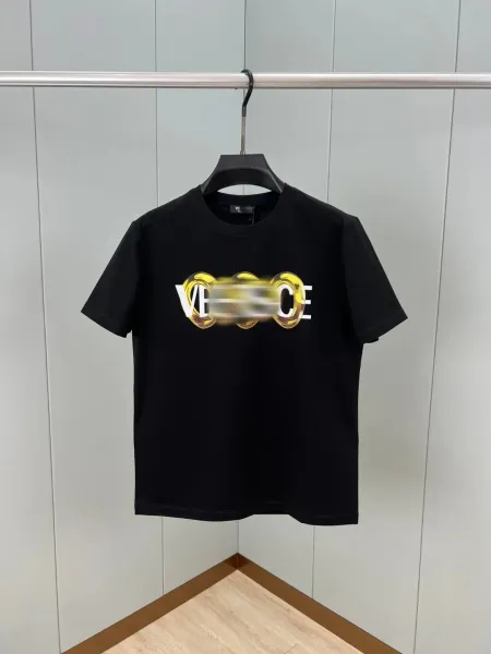 Versace Logo Print White T-Shirt - 6