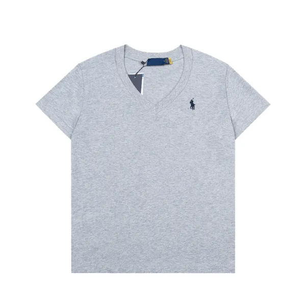 Polo Ralph Lauren V-Neck T-Shirt Sage Green T-Shirt - 17