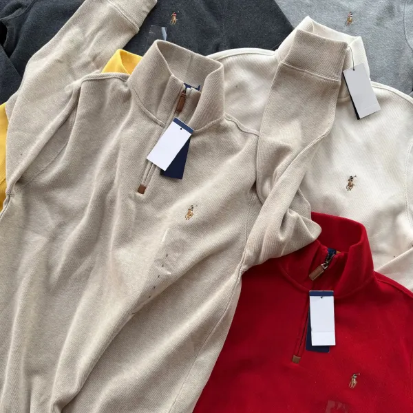 Polo Ralph Lauren Half-Zip Sweater Yellow - 7